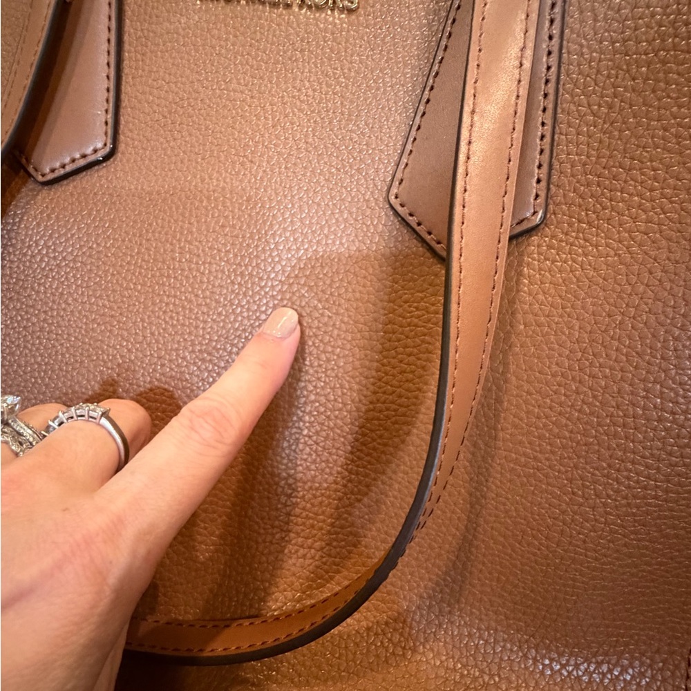 Michael Kors Tan Leather 3-Piece Tote Set - Picture 3 of 15